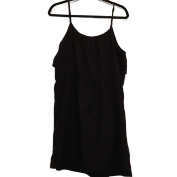 ATMOSPHERE | Black Dress w/ Front Ruffle | 14 - Picture 4 of 4